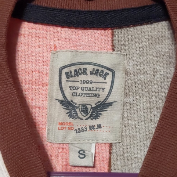 Men's BlackJack1999 Striped Top - Picture 2 of 5